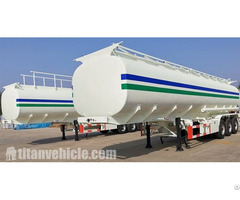 Tri Axle 40cbm Fuel Oil Tanker Trailer