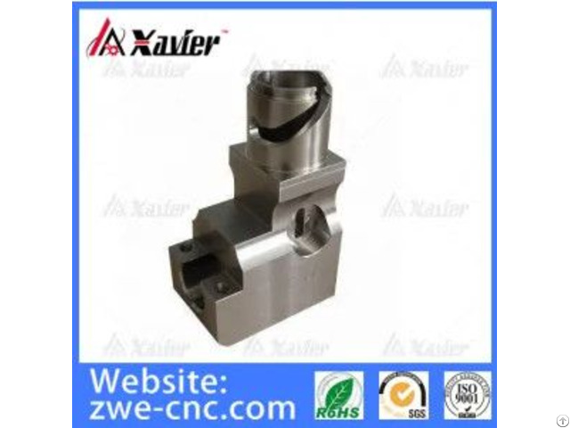 High Precision Medical Implant Device Part By Cnc Milling Aerospace Custom Machining Titanium Parts