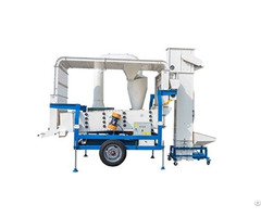 Seed Cleaner And Grader With Double Air Cleaning System