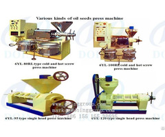 Long Working Life Screw Oil Press Machine