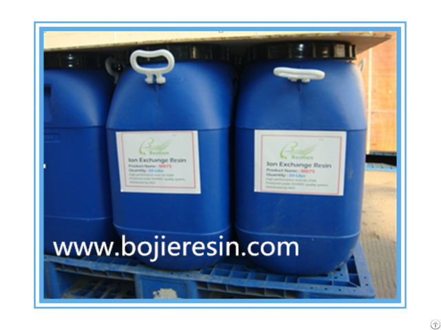 Tungsten Extraction Resin