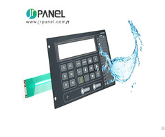 Customized Push Button Membrane Keypad Waterproof Switch With Led