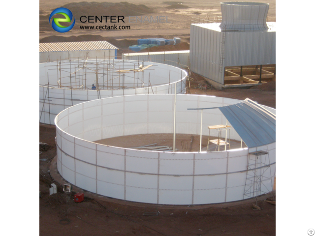 Durable Bolted Steel Industrial Water Tanks For Food Processing Industry