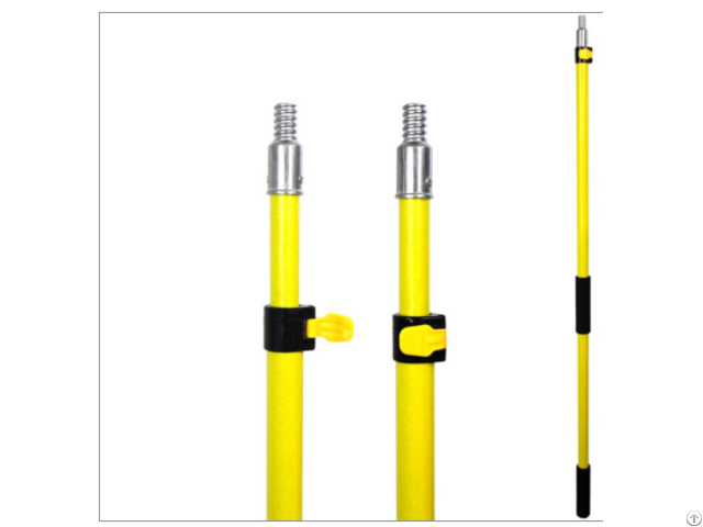 Fibergl Asstelescopic Pole With Flip Cam Lock