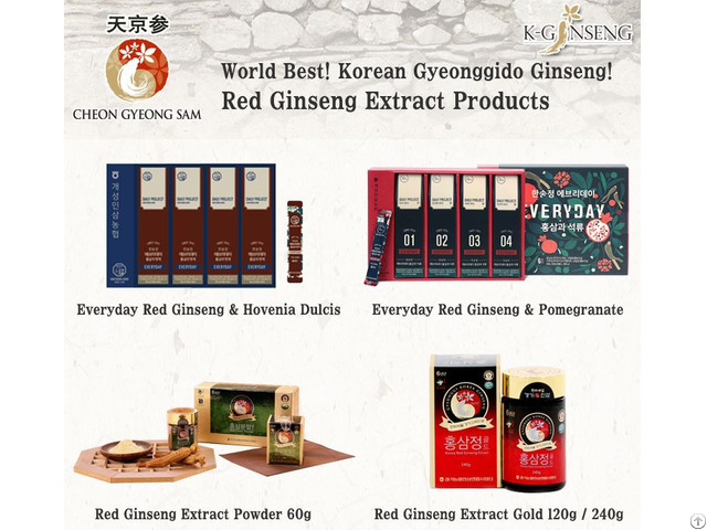 Everyday Red Ginseng And Pomegranate