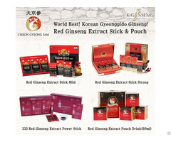 Korean Red Ginseng Extract Stick