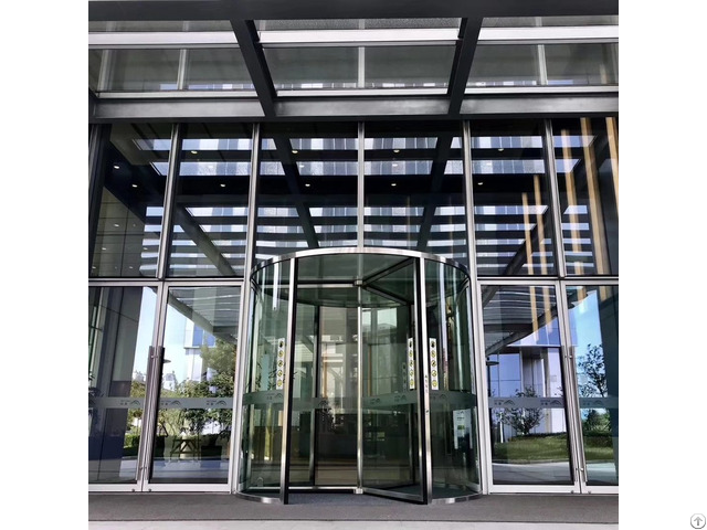Crystal Automatic Revolving Door