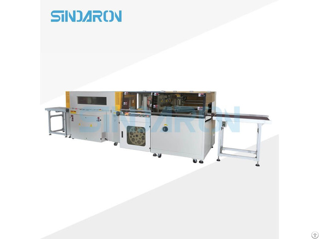 Automatic Pe Film Stretch Shrink Packing Machine For Pet Glass Bottles And Cans