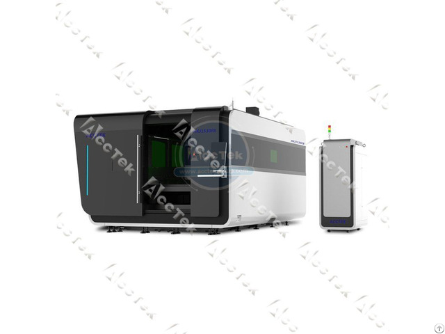 Heavy Duty High Precision Fiber Laser Cutting Machine Akj1530fb