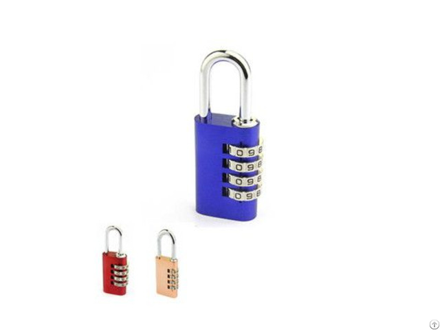 Aluminium Oval Shape Combination Padlock 4 Wheels