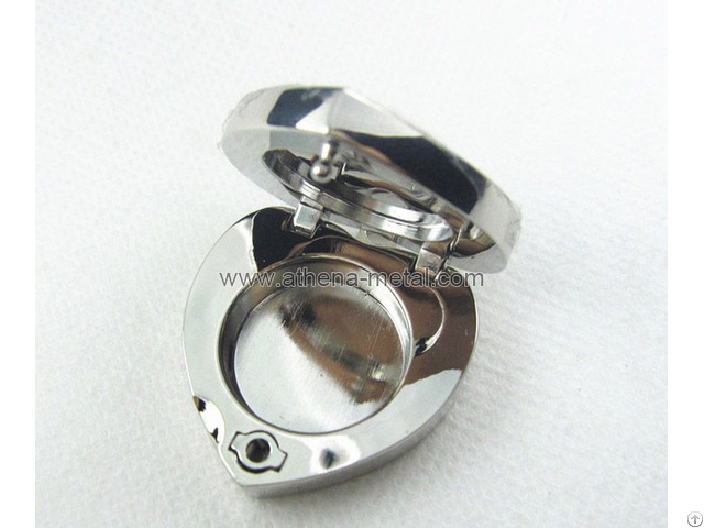 Heart Metal Solid Perfume Case