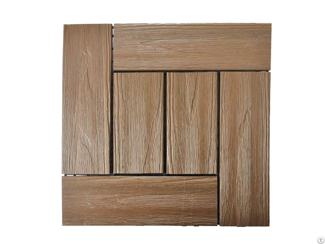 Wpc Balcony Outdoor Decking Tiles