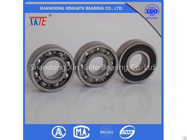 Xkte Brand Bearing 6204c3 For Conveyor Troughing Idlers From China Supplier