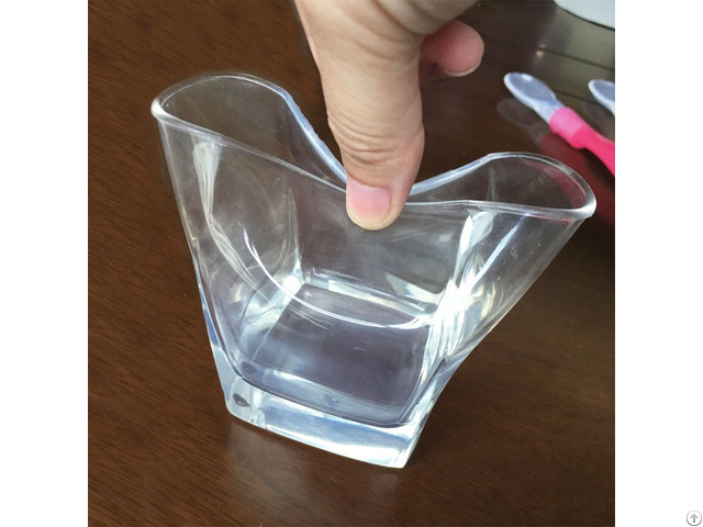 New Design Transparent Food Grade Silicone Baby Drinking Cup