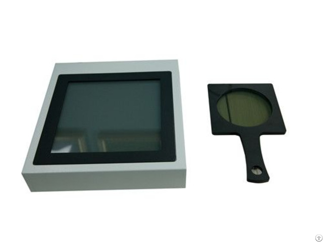 Handheld Polariscope Detecting Stress In Large Glass