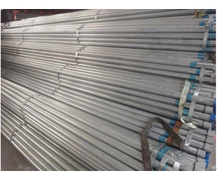 Hot Dipped Galvanized Carbon Steel Welded Pipes