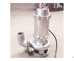 Wqp Stainless Steel Wastewater Pump