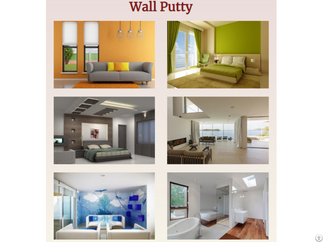 Wall Putty And Pop Anti Flaking Products Manufacturer