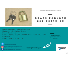Brass Padlock 256 03340 00