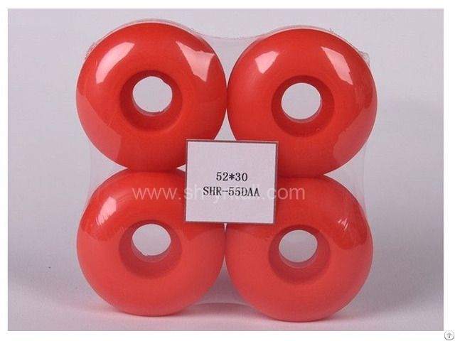 Red Pu Pulley For Skateboard