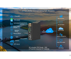 R40 Wifi Lte Vpn Router For Smart Water Conservancy Iot Solution