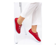 Red Color Rubber Shoes