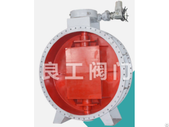 Single Eccentric Ventilation Butterfly Valve