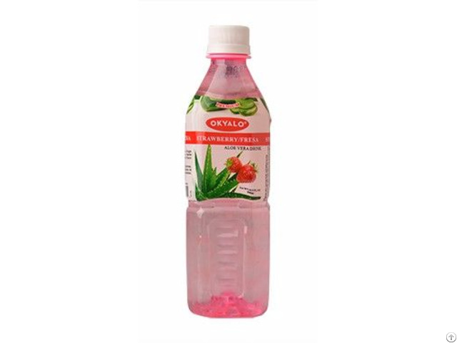 Okyalo: Strawberry Aloe Vera Drink, Okeyfood