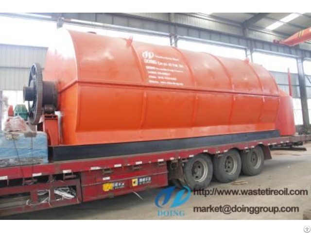 Waste Tyre Fuel Oil Pyrolysis Plant Will Delivered To Mexico