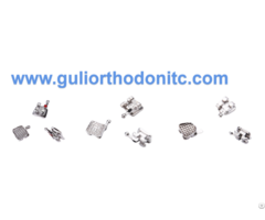 Orthodontic Monoblock Metal Brackets