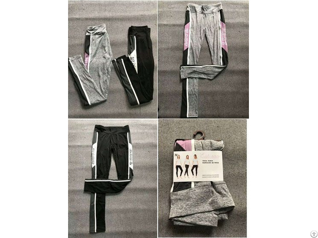 Apparel Stocklot Offer Ladys Yoga Pants With Hanger