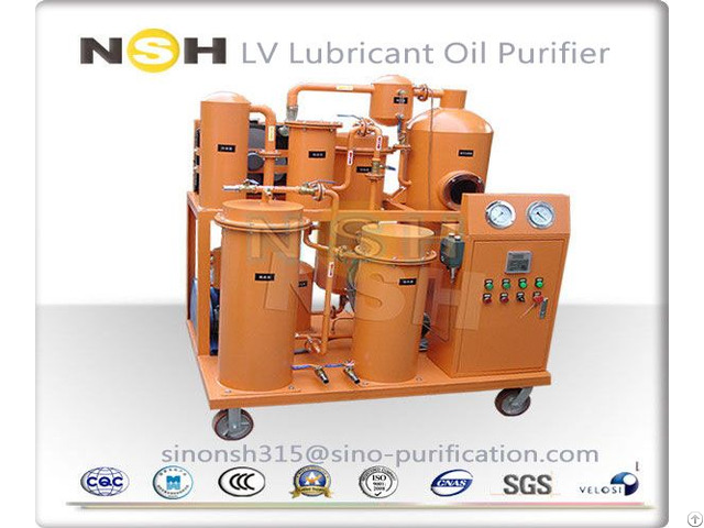 Sino Nsh Lv Lubricant Oil Filtration Plant