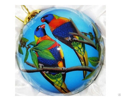 Hand Painted Blown Glass Ornaments And Baubles