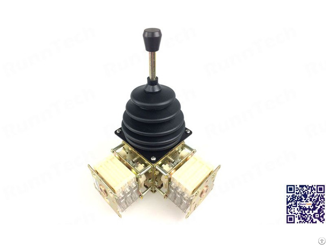 Runntech Rt300 Spring Return To Center Tower Hoist Crane Joy Stick Controller