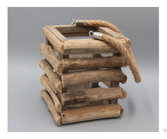 Wooden Candle Holder