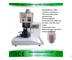 Ribbon Cable Crimping Machine