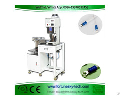 Automatic Loose Terminal Rail Feed Wire Crimping Machine