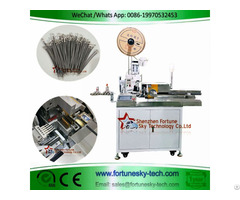 Fully Automatic Five Wires Stripping Crimping Twisting Tinning Machine