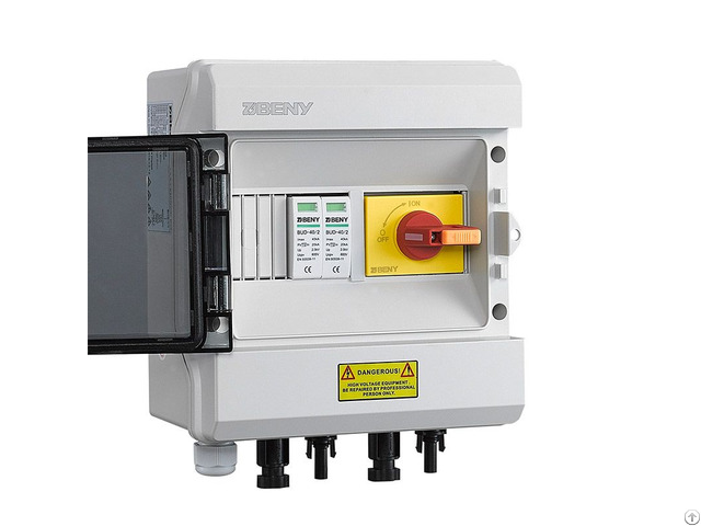 Solar Pv Combiner Box Pre Wired Mc4 Connectors