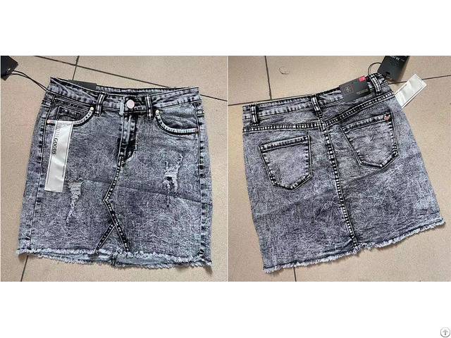 Womens Skinny Denim Shorts