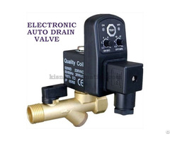 Electronic Auto Drain Valve Manufactures Coimbatore India - Kisnapneumatics Com