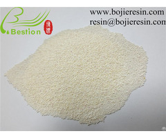 Inulin Desalting Resin