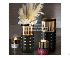 Light Luxury Creative Metal Craft Vase