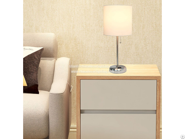 Manufacture Wholesale Metal Bar Desk Light Modern Home Decor Bedroom Table Lamp