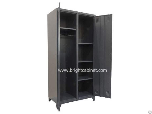 Metal Locker Storage Cabinet Nordic Modern Simple Style Wardrobe Steel Custom Manufacturer China