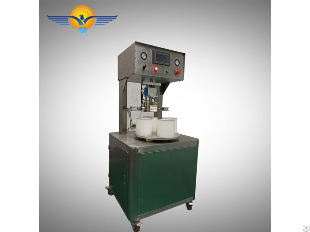 Vacuum Galss Bottle Twisting Capping Machine Food Granule Powder