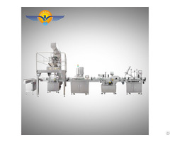 Automatic Particles Filling Sealing Labeling Line Food Granule Powder