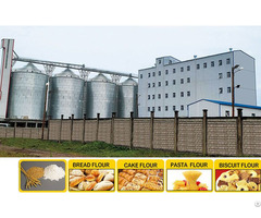 Multi Story Steel Structure Flour Milling Plant