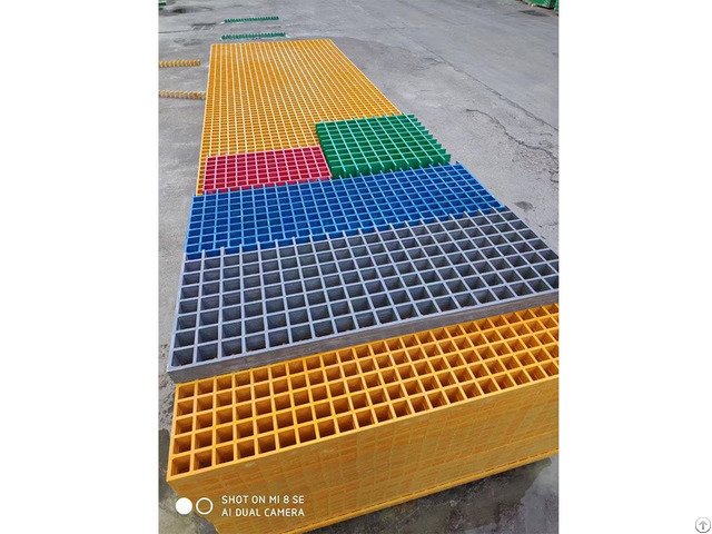 Affordable Fiberglass Frp Grating Panels For Walkway And Trench Cover Iso Ce Sgs Certified