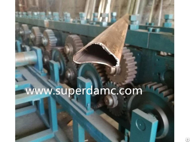 Steel Handrail Triangle Tube Roll Forming Machine